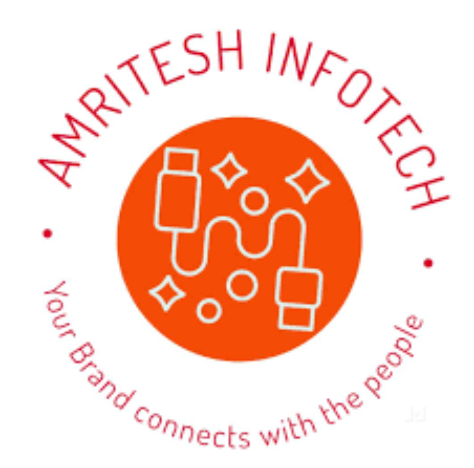 Amritesh Infotech Logo